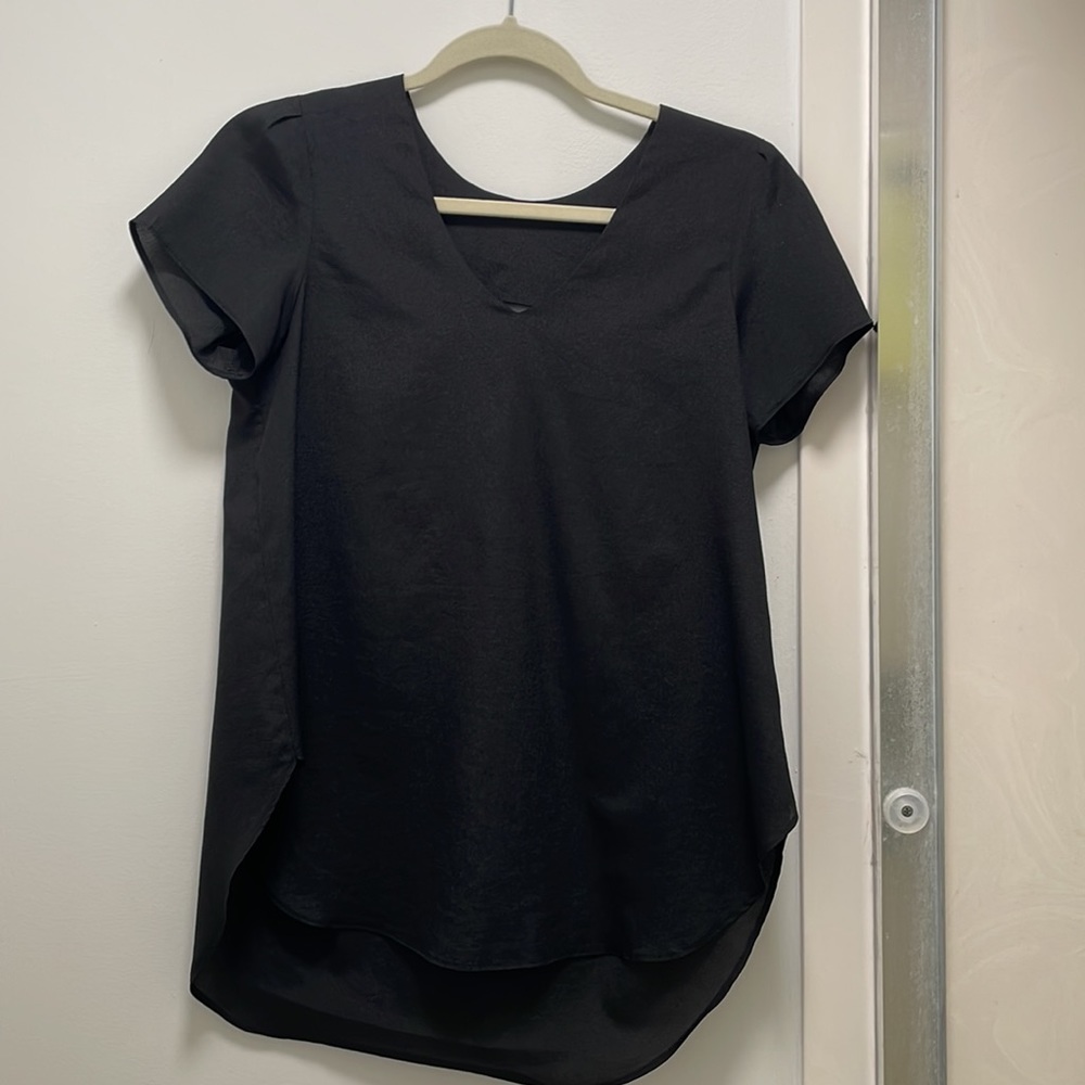 Black Structured Top - Picture 3 of 3